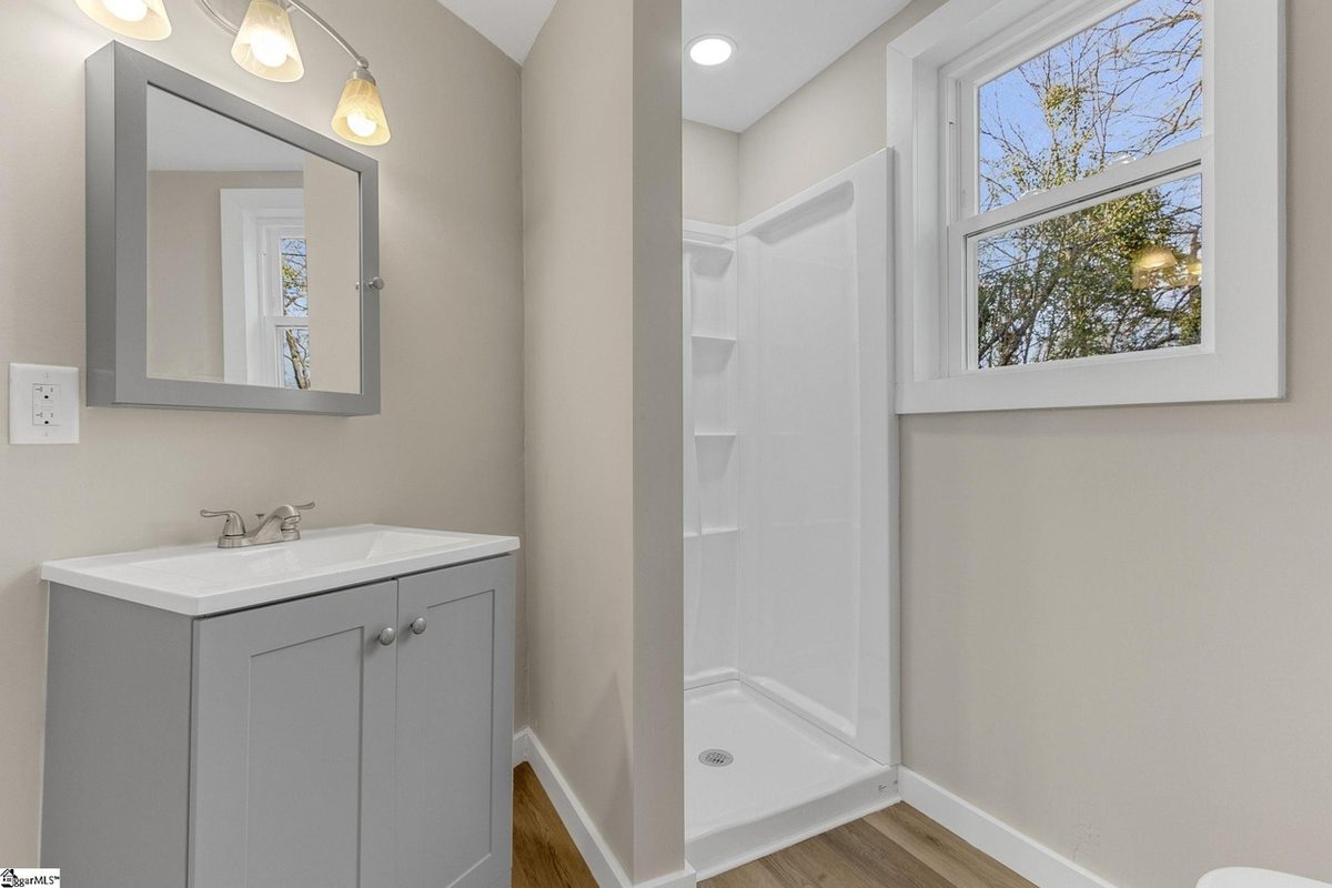 Anderson SC bathroom after renovation by Elevation Home Partners