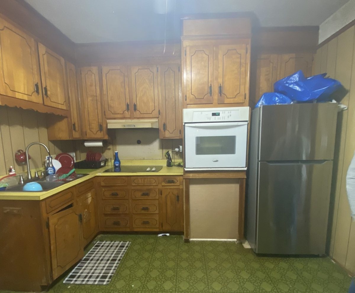 Anderson SC kitchen before renovation by Elevation Home Partners