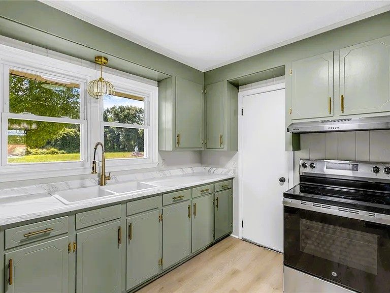 Anderson SC kitchen after renovation by Elevation Home Partners
