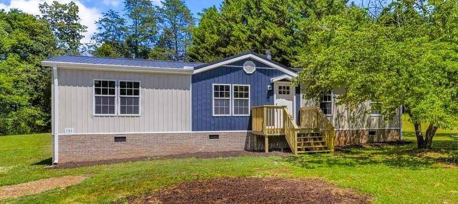 Pickens SC exterior after renovation by Elevation Home Partners