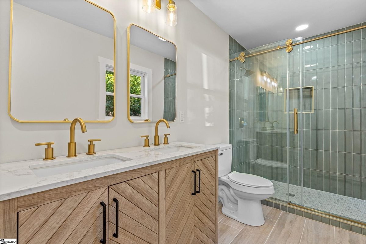 Pickens SC bathroom after renovation by Elevation Home Partners