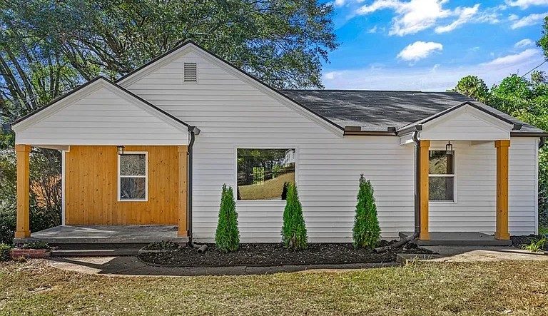 Pickens SC exterior after renovation by Elevation Home Partners