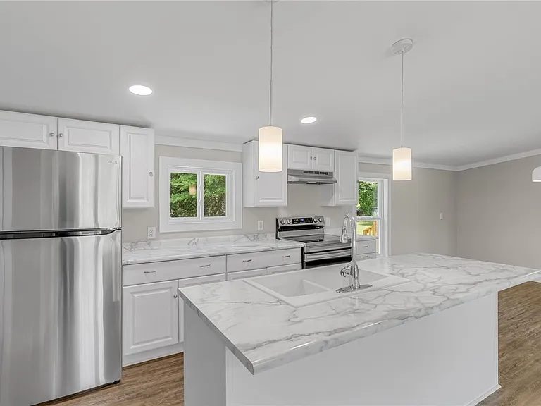 Williamston SC kitchen after renovation by Elevation Home Partners